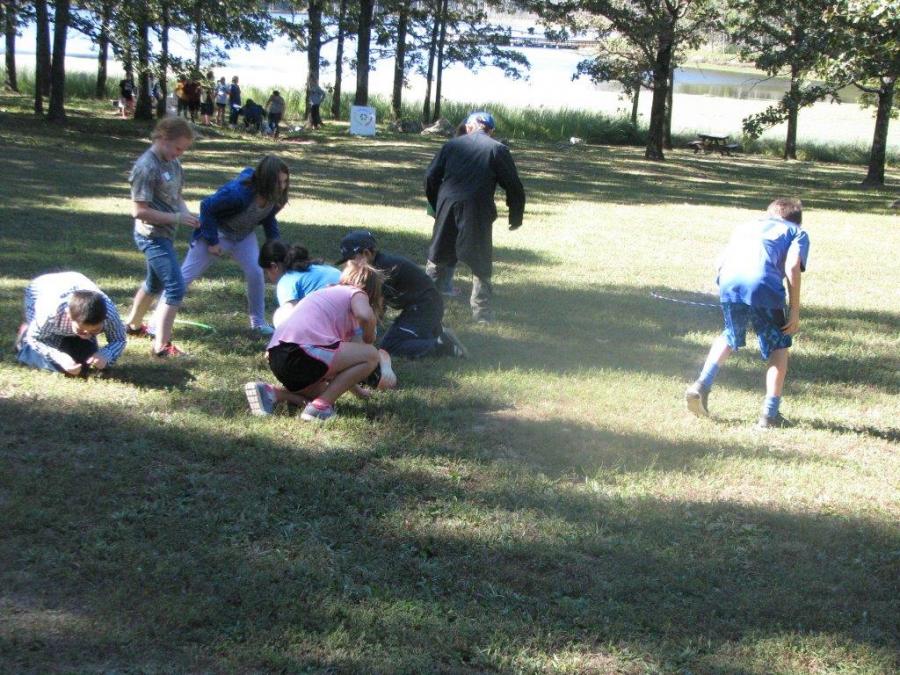 Carter County Eco Day quail game station